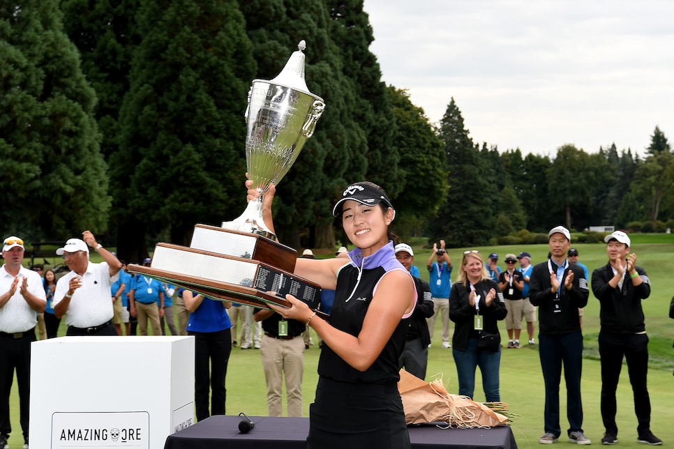 Former Stanford star and amateur standout Andrea Lee wins in Portland